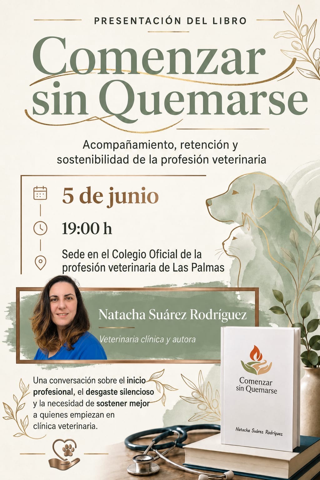 Presentación del libro "Comenzar sin quemarse"