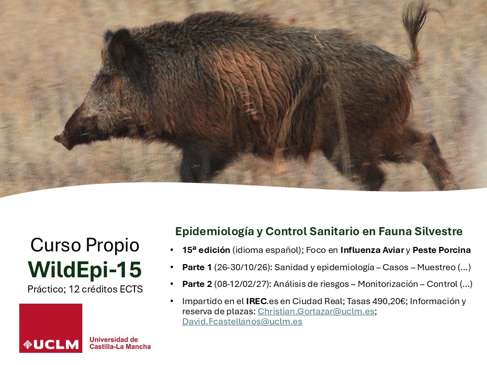 Epidemiología y control de enfermedades compartidas con la fauna silvestre